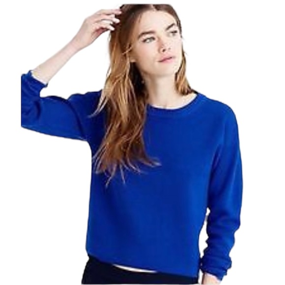 ISO IN SEARCH OF Jcrew Burnt Orange Rust Merino Wool Back Zipper Sweater Size XL - Picture 2 of 3